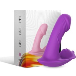 SIFFLET VIBRATEUR INTRODUCTION TÉLÉCOMMANDE VIOLET