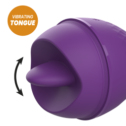 Stimulateur de clitoris avec langue vibrante Rewolingo