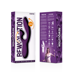 Vibromasseur rabbit flexible Rewofun
