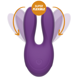 Stimulateur de clitoris flexible Rewobit