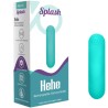 SPLASH HEHE VIBRATEUR BULLET SILICONE 10 VIBRATIONS 65 X 15 CM VERT