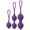 Boules vaginales vibrantes avec technologie watchme Rewobeads