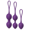 Boules vaginales vibrantes avec technologie watchme Rewobeads