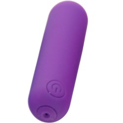SPLASH HEHE VIBRATEUR BULLET SILICONE 10 VIBRATIONS 65 X 15 CM VIOLET