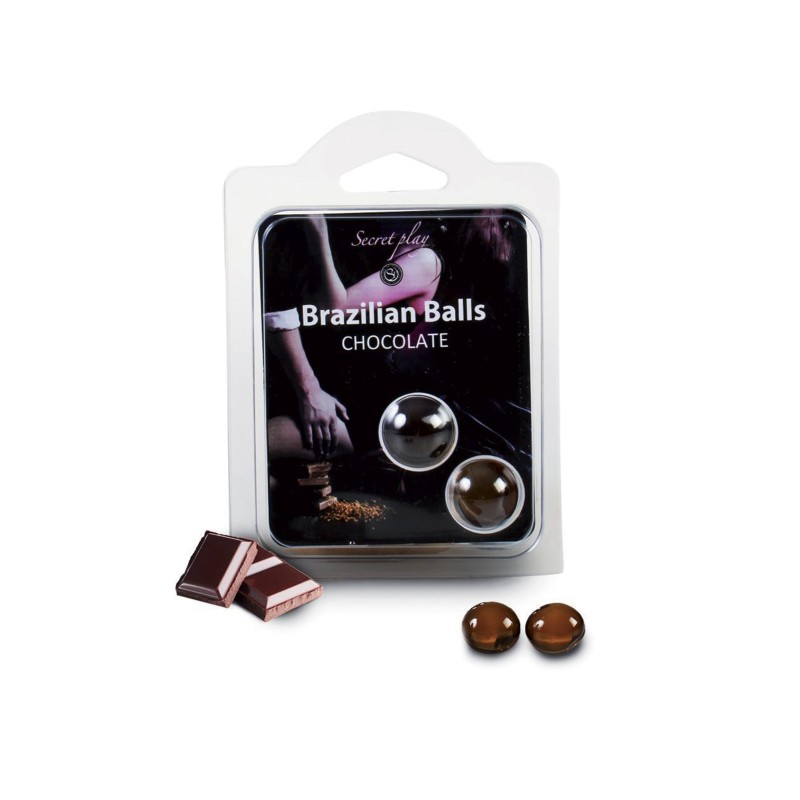Set 2 brazillian balls flavor chocolat