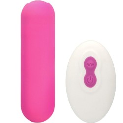 SPLASH JOIE VIBRATEUR BULLET TÉLÉCOMMANDE EN SILICONE 10 VIBRATIONS 75 X 19 CM ROSE