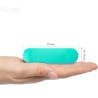 SPLASH JOIE VIBRATEUR BULLET TÉLÉCOMMANDE EN SILICONE 10 VIBRATIONS 75 X 19 CM VERT