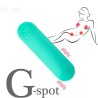 SPLASH JOIE VIBRATEUR BULLET TÉLÉCOMMANDE EN SILICONE 10 VIBRATIONS 75 X 19 CM VERT
