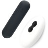 SPLASH JOLINE VIBRATEUR BULLET TÉLÉCOMMANDE EN SILICONE 10 VIBRATIONS 65 X 15 CM NOIR