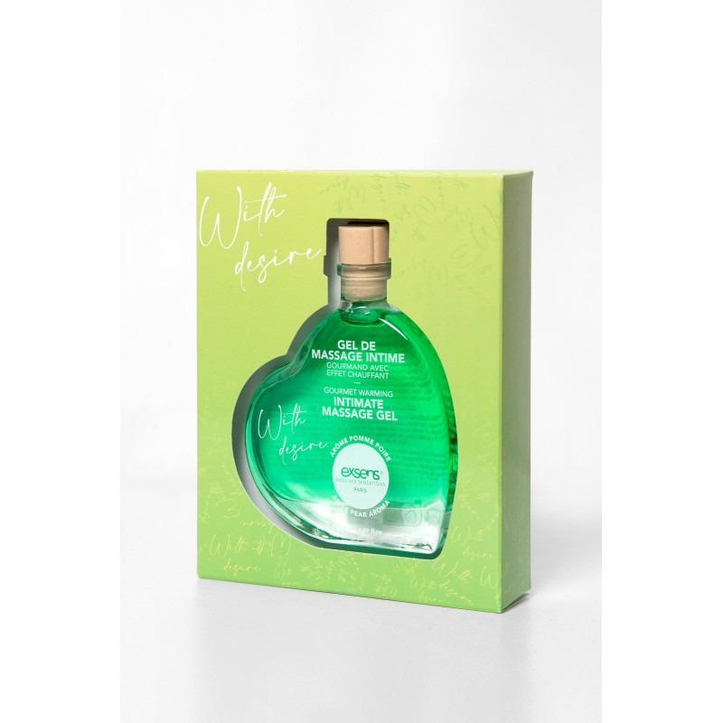 Gel de massage comestible chauffant