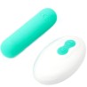 SPLASH JOLINE VIBRATEUR BULLET TÉLÉCOMMANDE EN SILICONE 10 VIBRATIONS 65 X 15 CM VERT