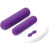 SPLASH JOLINE VIBRATEUR BULLET TÉLÉCOMMANDE EN SILICONE 10 VIBRATIONS 6.5 X 1.5 CM VIOLET