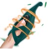 STIMULATEUR DE DOIGTS & VIBRATEUR VERT
