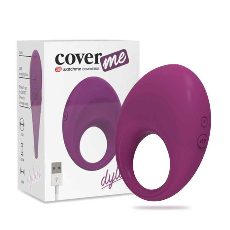 COVERME - BAGUE RECHARGEABLE DYLAN COMPATIBLE AVEC LA TECHNOLOGIE SANS FIL WATCHME COVERME - BAGUE RECHARGEABLE DYLAN COMPATIBLE AVEC LA TECHNOLOGIE SANS FIL WATCHME