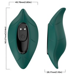 TÉLÉCOMMANDE STIMULATEUR & VIBRATEUR VERT