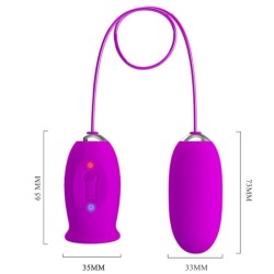 Oeuf vibrant rechargeable Daisy Dual Egg