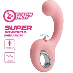 Vibromasseur point G + Stimulateur de clitoris Erynnyes