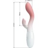 Vibromasseur point G lumineux + Stimulateur de clitoris