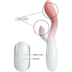 Vibromasseur point G lumineux + Stimulateur de clitoris