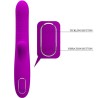 Vibromasseur multifoncyion + stimulateur de clitoris Angélique