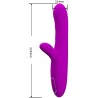 Vibromasseur multifoncyion + stimulateur de clitoris Angélique