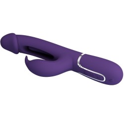 Vibromasseur Rabbit multifonction 3 en 1 Kampas avec langue