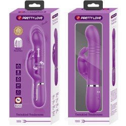 Vibromasseur Rabbit multifonction 4 en 1 Coale