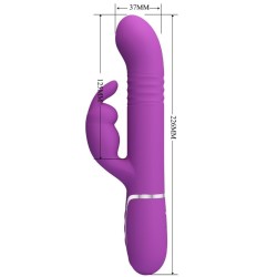 Vibromasseur Rabbit multifonction 4 en 1 Coale