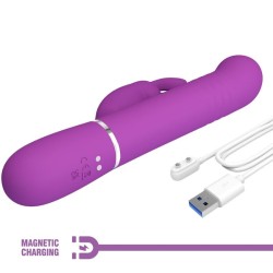 Vibromasseur Rabbit multifonction 4 en 1 Coale