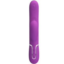 Vibromasseur Rabbit multifonction 3 en 1 Perlita