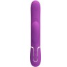 Vibromasseur Rabbit multifonction 3 en 1 Perlita