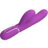 Vibromasseur Rabbit multifonction 3 en 1 Perlita
