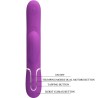 Vibromasseur Rabbit multifonction 3 en 1 Perlita