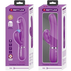 Vibromasseur Rabbit multifonction 3 en 1 Perlita