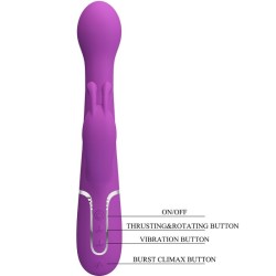 Vibromasseur Rabbit multifonction 3 en  1 Dejon