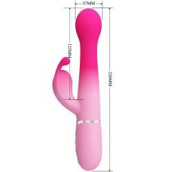 Vibromasseur Rabbit multifonction 3 en 1 Dejon