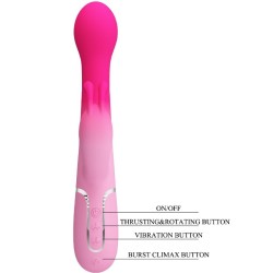 Vibromasseur Rabbit multifonction 3 en 1 Dejon