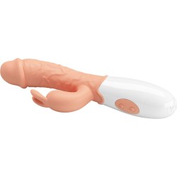 Vibromasseur avec stimulateur lapin de pâques - 30 fonctions de vibration