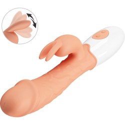 Vibromasseur avec stimulateur lapin de pâques - 30 fonctions de vibration