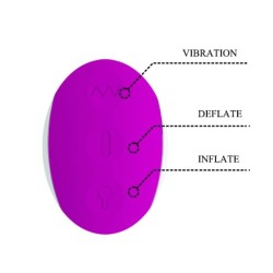 Vibromasseur gonflable rechargeable Dempsey