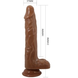 BODACH VIBRATEUR RÉALISTE AVEC VENTOUSE TÉLÉCOMMANDE