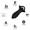 VIBRATEUR À DOIGTS KYLIN ET TÉLÉCOMMANDE DE PLUG ANAL NOIR