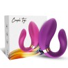 VIBRATEUR CROISSANT POUR COUPLES TÉLÉCOMMANDE VIOLET