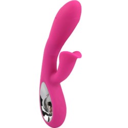 VIBRATEUR DARO & STIMULATEUR ANNEAU DE TIRAGE FUCHSIA