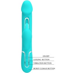 Vibromasseur rabbit 3 en 1 Dejon