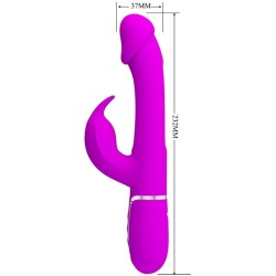 Vibromasseur rabbit multifonction 3 en 1 Dejon