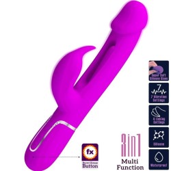Vibromasseur rabbit multifonction 3 en 1 Dejon