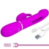 Vibromasseur rabbit multifonction 3 en 1 Dejon