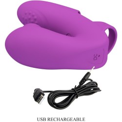 Doigt vibrant avec stimulateur de clitoris Athena