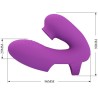 Doigt vibrant avec stimulateur de clitoris Athena